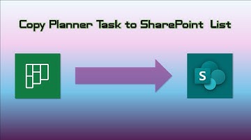 Create a SharePoint List Item from Planner Task