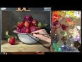 How to paint a realistic still life in oil - painting demo by Aleksey Vaynshteyn