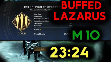 Overgrown Lazarus M10 - 23:24 Gold Run (Tank POV) - New World