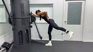 Glute Cable Kickback - Booty N Buff App screenshot 1