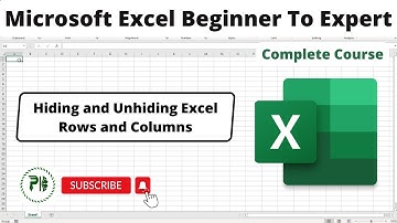 How to Hide and Unhide Rows and Columns in Excel? A Step-by-Step Guide #exceltips #microsoftexcel