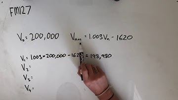 FM127 Further Maths Fortify Study Guide - "Finding the Value of an Annuity"