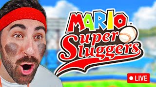 🔴LIVE - CHIZPLAYS - MARIO SUPER SLUGGERS LEVELS OF YELL & NCAA 14 MASCOT IMPERIALISM!