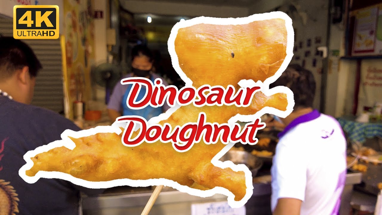 [4K] FAMOUS CHINESE DOUGHNUT Dinosaur Pa Tong Go at Michelin Star ...