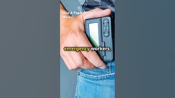 How A Pager Works? 📟 #shorts #youtubeshorts #pager