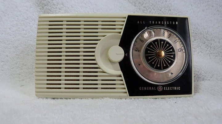 1959 General Electric P-800A Transistor Radio (made in the USA)