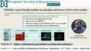 ESB Webinar Series - No. 12 - TFMLAB