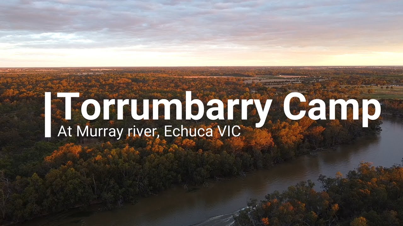 One night camping at Echuca VIC YouTube