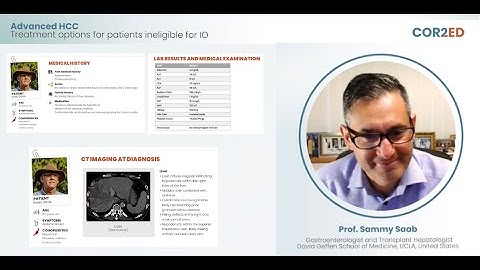 Advanced HCC: Treatment options for patients ineligible for IO - patient case video