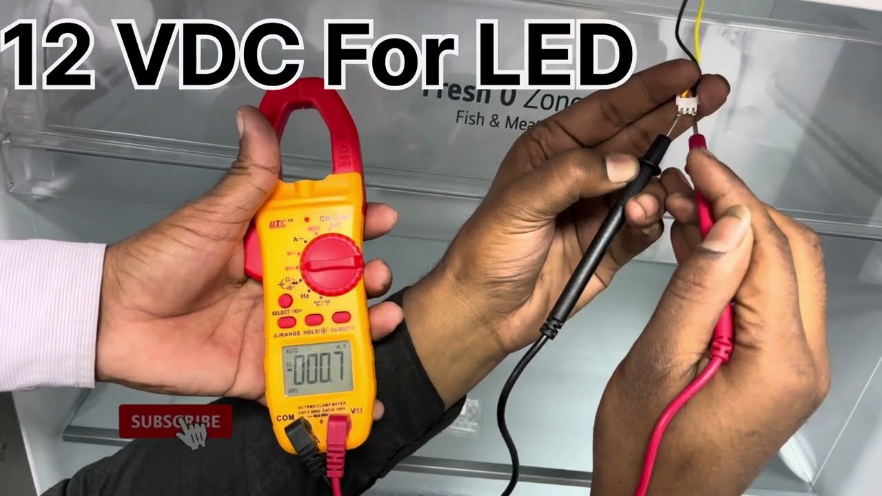 LED Light Issues in LG Double Door Refrigerator: Troubleshooting and Repair || Lamp or Bulb Checking