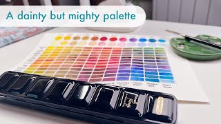 Swatching the NEW Schmincke Hazel Soan Travel Set + Color Mixing Guide