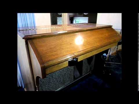 Clean Restore Wood Cabinet Hammond Organ Youtube