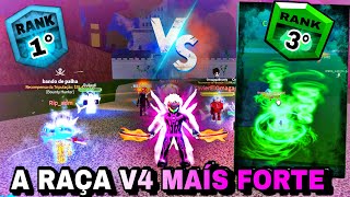 QUAL A RAÇA V4 MAIS FORTE DO BLOX FRUITS ATUALIZADO