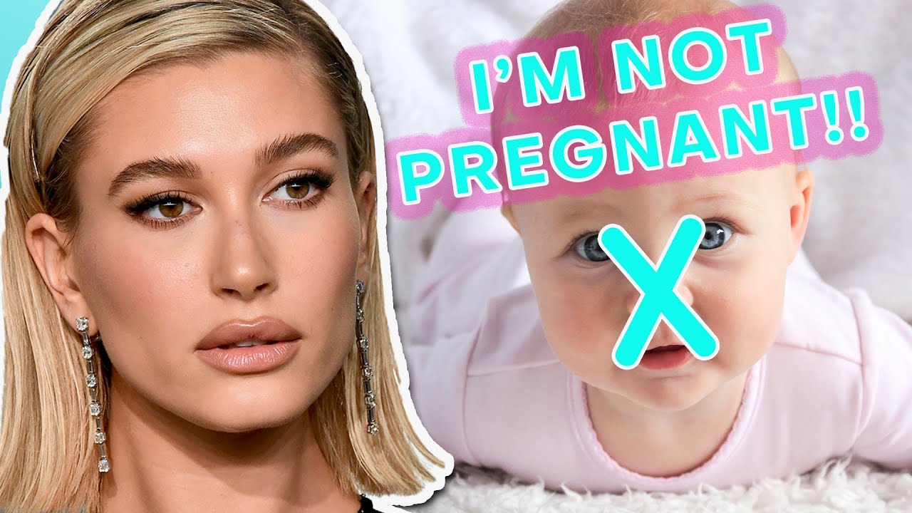 Hailey Bieber BREAKS SILENCE On Pregnancy Rumors!! | Hollywire