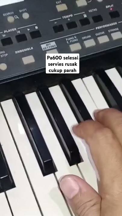 pa600 is damaged quite badly