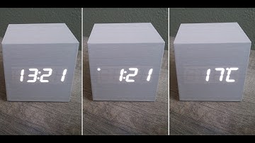 My Cool LED Alarm Clock + Thermometer