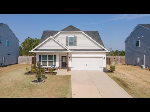 6249 Whirlaway Road, Graniteville, SC home video tour