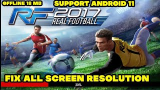 Real Football 2017 (2D Apk) For Android [ Fix All Screen Resolution) Gameplay offline screenshot 2
