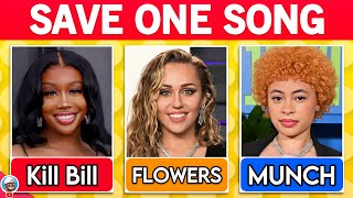 SAVE ONE SONG  Most Popular Songs EVER  | Music Quiz