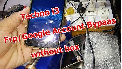 Techno i3 Frp/Google account Unlock new 2018 August