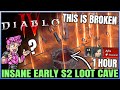 Diablo 4 - Get 100 Legendaries Per Hour &amp; FULL OP Gear Early - BEST Season 2 Farm &amp; Leveling Guide!