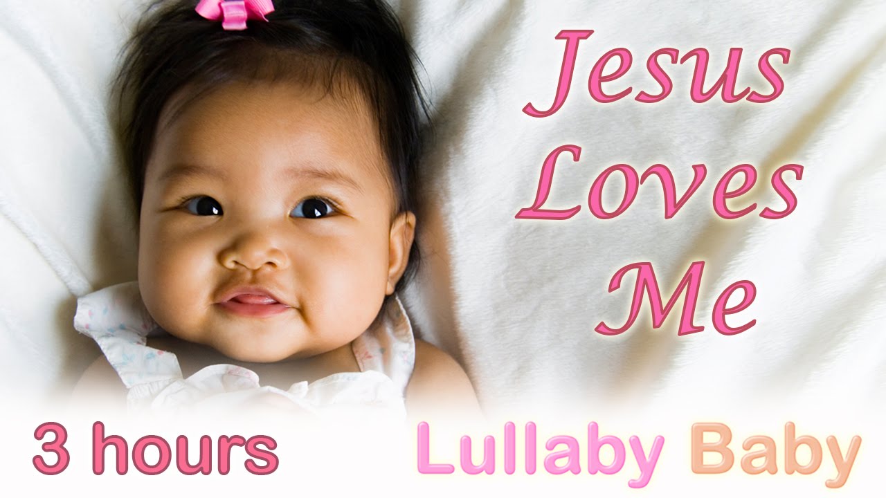 ☆ 3 HOURS ☆ JESUS LOVES ME ♫ Instrumental MUSIC BOX ☆ Baby Bedtime Sleeping Music ♫ Music for Babies