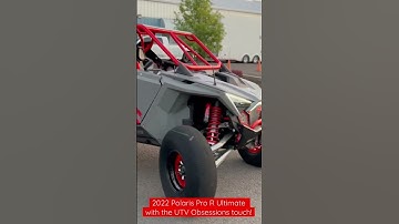 Our 2022 Polaris Rzr Pro R finally showed up and this is how it looks 3 weeks later!