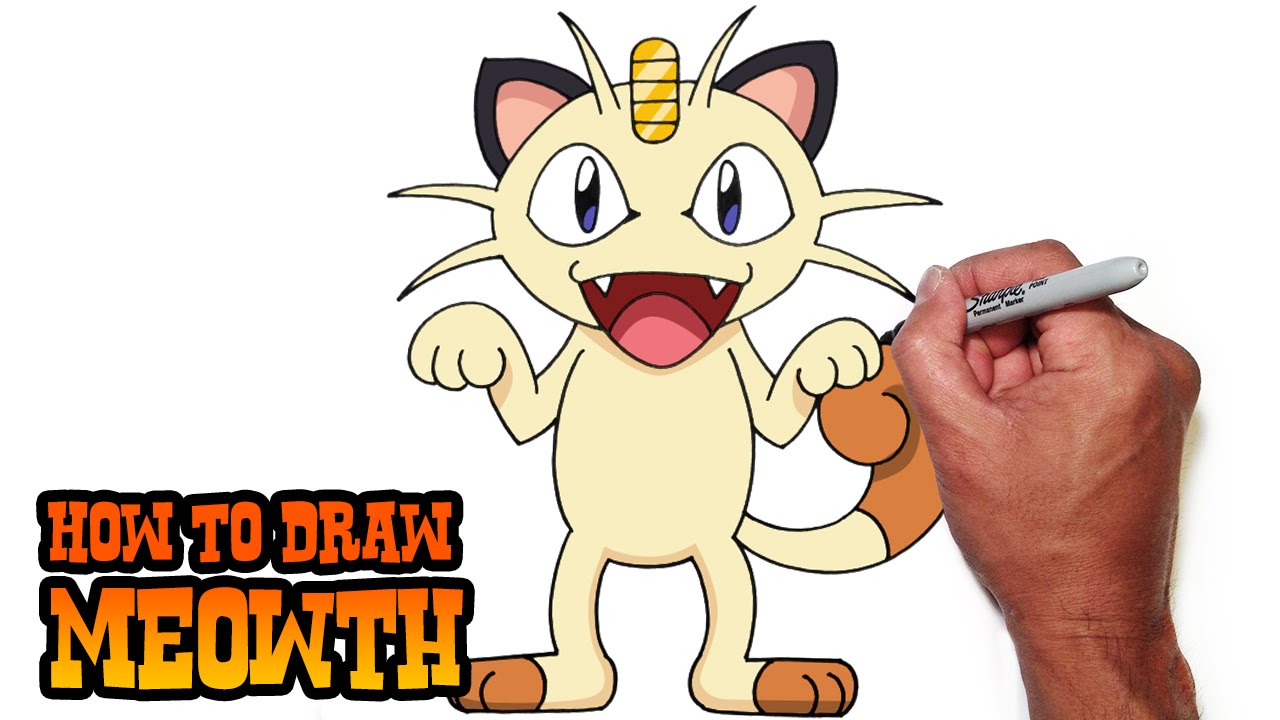 Drawing my favorite normka type: meowth :)))) #pokemon