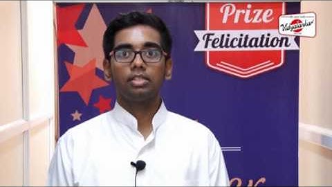 Rushran Bijapurre (FY B Sc IT- SEm I)1st  Rank Valia College