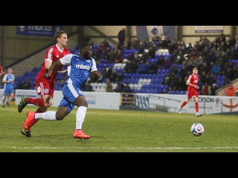 Chester FC striker James Alabi scores 4 goals in first 45 minutes