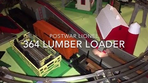 Postwar Lionel 364 Lumber Loader