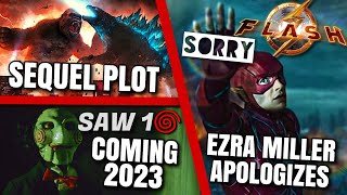 Ezra Miller FInally Apologizes, Saw 10 Confirmed, Godzilla Vs Kong 2 Plot & MORE
