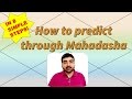How to predict through Mahadasha in 8 SIMPLE STEPS! (Vedic Astrology)