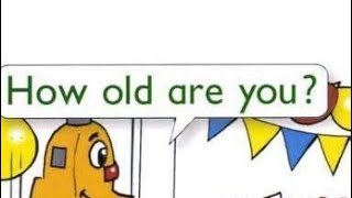 unit 3 lesson 7 how old are you? كم عمرك؟  صف الاول الابتدائي منهج العراق انكليزي