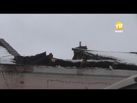 В Вышнем Волочке обрушилась крыша памятника архитектуры. 2017-03-02