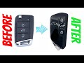 Volkswagen  how to retrofit key case from old to new   