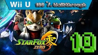 Star Fox Zero - 100% Walkthrough Part 10 - Zoness Via Aquarosa (All Gold Medals & Routes Guide)