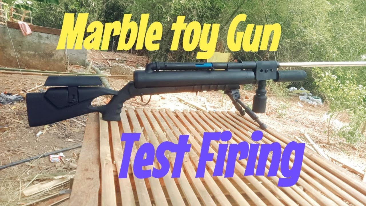 Marble toy Gun test firing Hpaul Craft YouTube