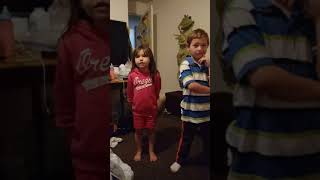 Adhd Little Girl And Brother Tattle Tell Ted Ted Trying To Make A Video