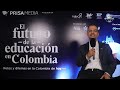 &quot;La educación en Colombia debe convertirse en un proyecto de la sociedad en conjunto&quot;: Luis Patiño