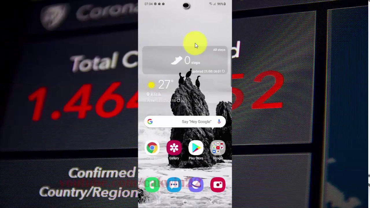 Samsung Galaxy S20 : How to set full screen secure folder in specific app (Android 10) - YouTube