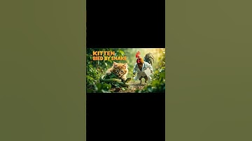 Kitten bitten by snake and unexpected ending