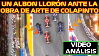Thumbnail for COLAPINTO DESTROZA A ALBON CON UNA SALIDA MAGISTRAL Y LIMPIA Y ALEX MIENTE, WILLIAMS DEBE ADVERTIRLE