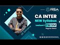 CA Inter FM SM Demo Lecture 1 For Jan 25 Onwards | By CA Rahul Garg | Rahul Sikha Academy |