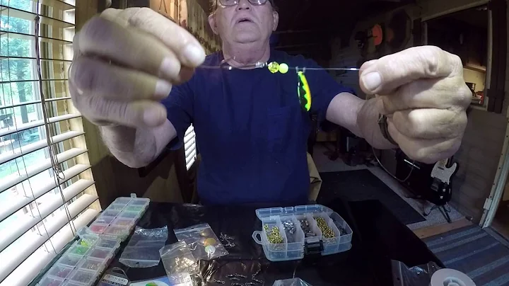 How TO make walleye spinner harness