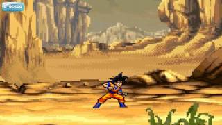 Beginning Animation With Goku (2.5D Testing)!