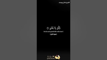 سورة الليل بصوت الشيخ عادل يوسف