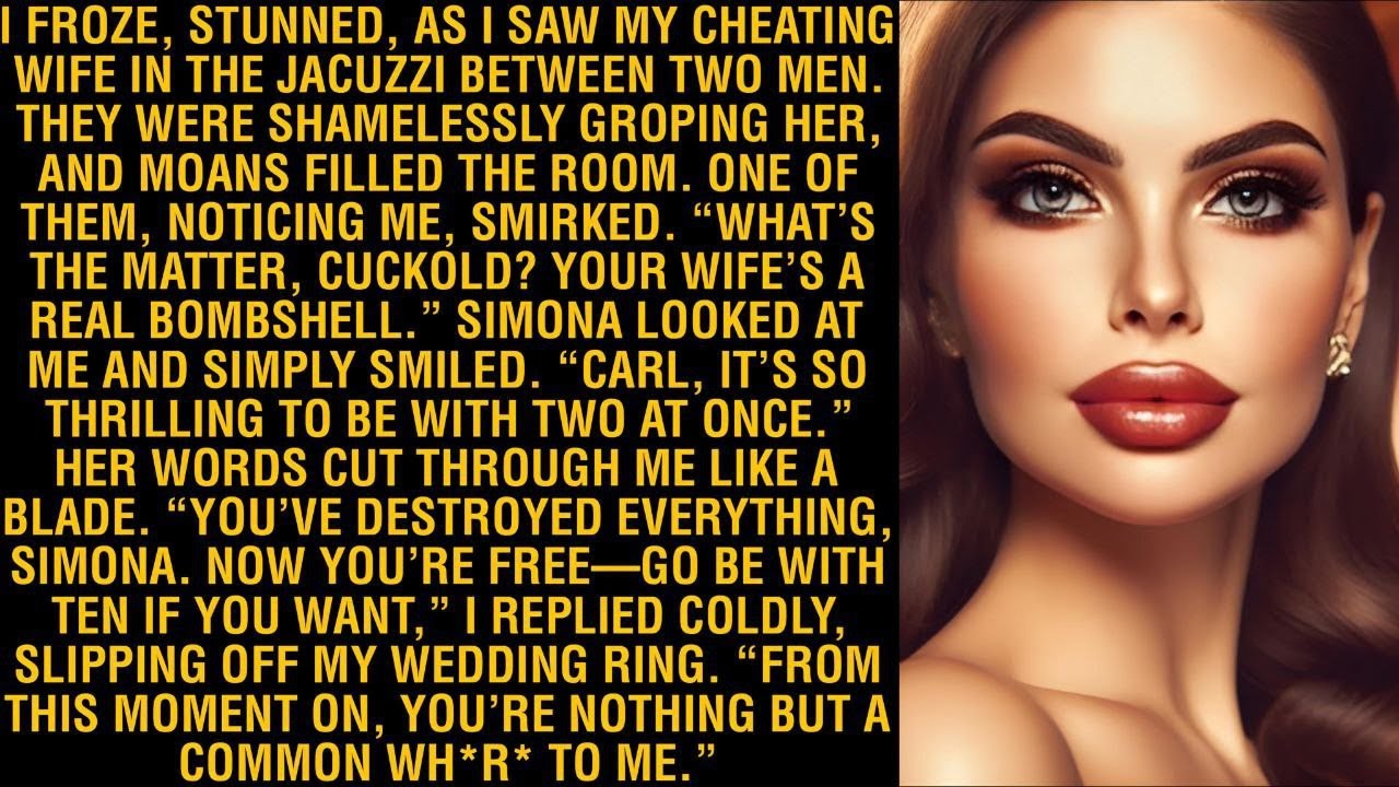 I QUIETLY OPENED THE BEDROOM DOOR AND FROZE. MY CHEATING WIFE WAS