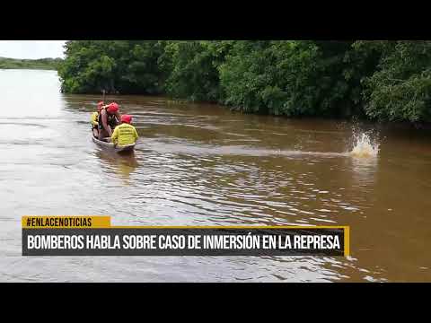 Bomberos se pronunció sobre caso de inmersión en La Represa