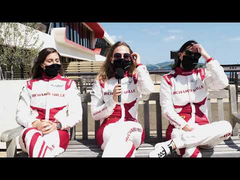 2020 ELMS Tests - Interview with Richard Mille Racing Team's all-female crew